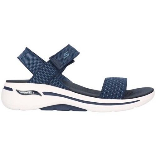 Zapatos Mujer Sandalias Skechers 140264 NVY Mujer Azul marino Azul