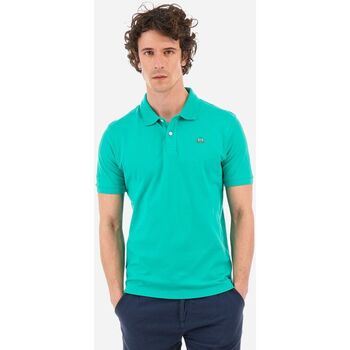 textil Hombre Tops y Camisetas La Martina YMP002-PK001-03123 VIVID GREEN Verde