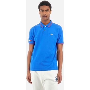 textil Hombre Tops y Camisetas La Martina YMP014-PK031-07003 BLUE BELL Azul