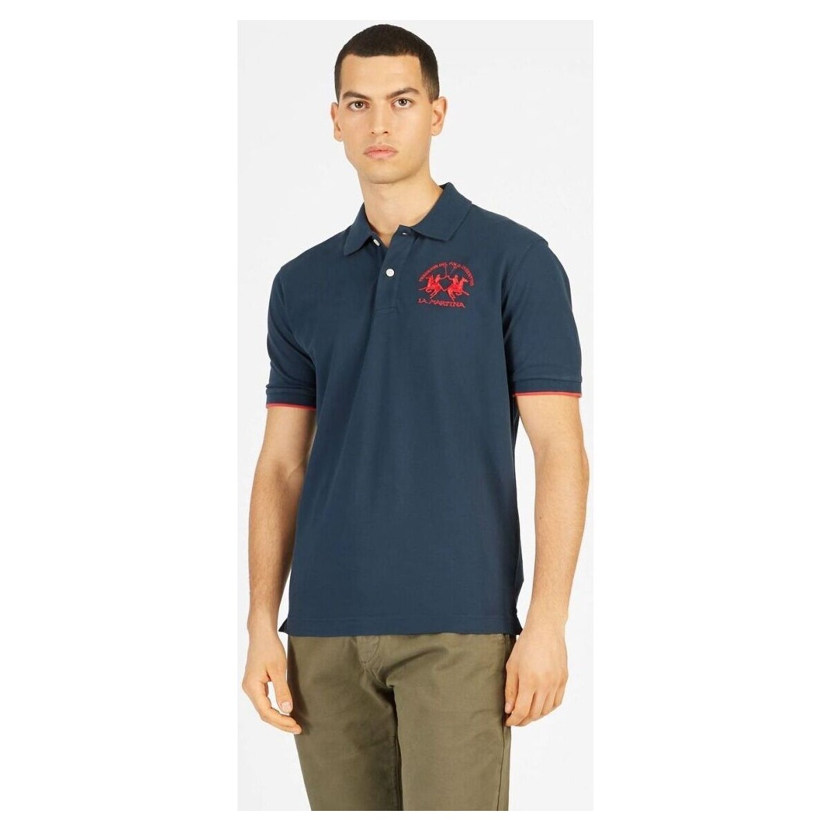 textil Hombre Tops y Camisetas La Martina CCMP01 PK001-07017 Azul