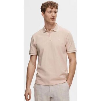textil Hombre Tops y Camisetas Selected 16087840 DANTE SPORT-CAMEO ROSE Rosa