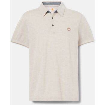 textil Hombre Tops y Camisetas Timberland TB0A2DJ5 - BBBR OXFORD POLO-DH41 LEMON PEPPER Beige