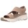 Zapatos Mujer Sandalias Skechers 119458 MOC Mujer Cuero Marrón