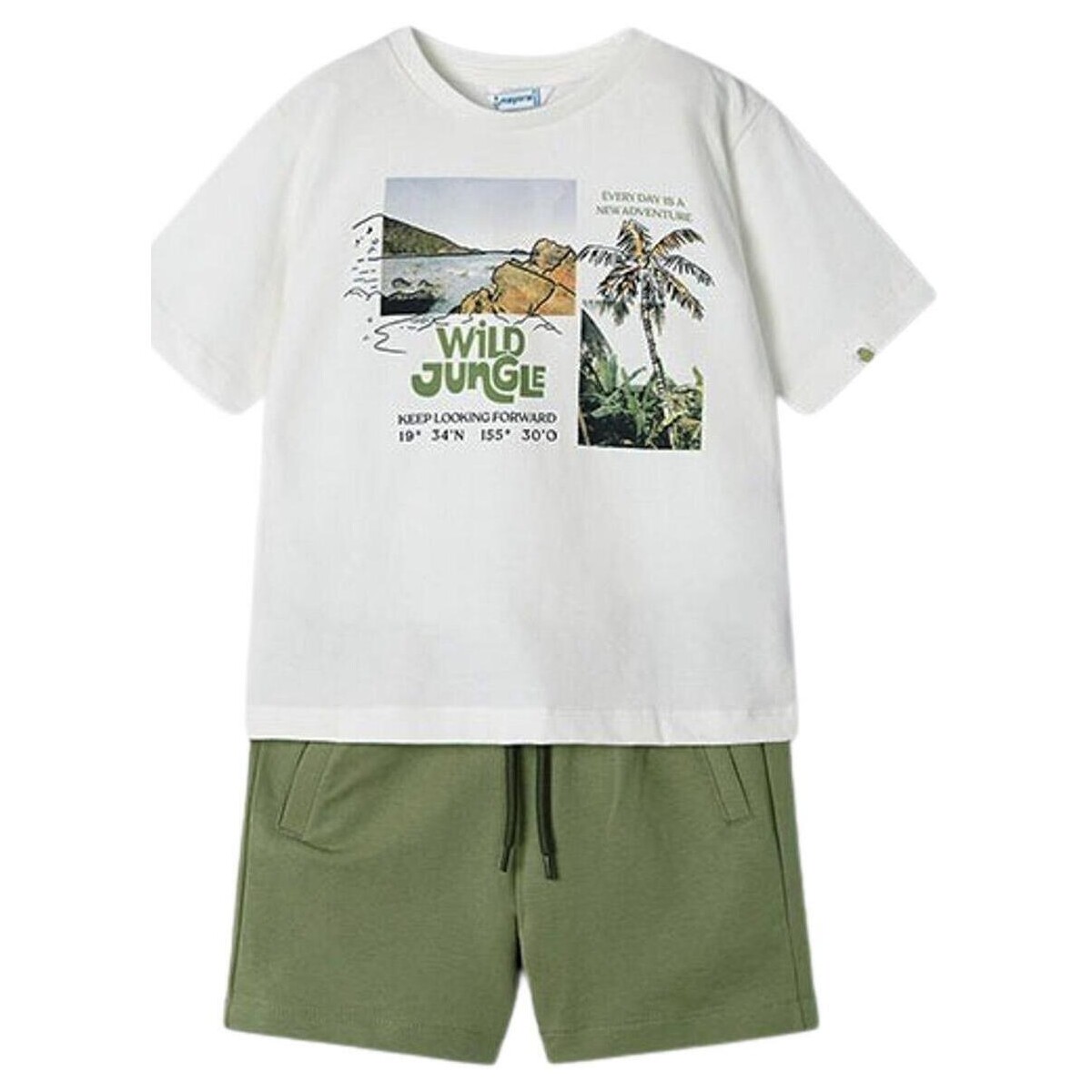 textil Niño Shorts / Bermudas Mayoral Conj. punto  Iguana Verde