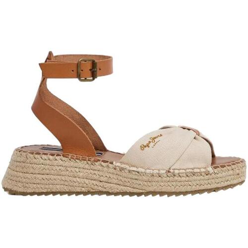 Zapatos Mujer Chanclas Pepe jeans PLS90659 803 Marrón