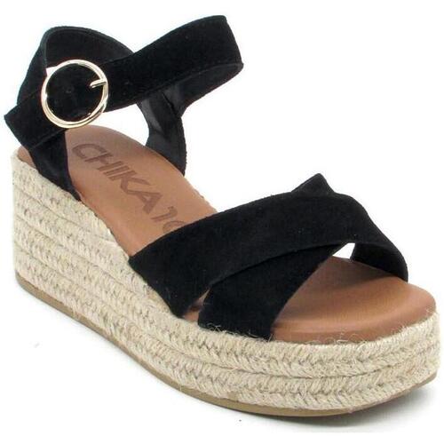 Zapatos Mujer Sandalias Chika 10 NEW BONITA 03 Negro