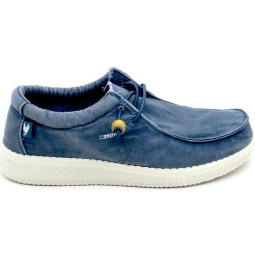 Zapatos Derbie & Richelieu Pitas WALLABI WASHED Azul