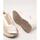 Zapatos Mujer Deportivas Moda 24 Hrs 25995 Combi Gold Blanco