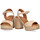 Zapatos Mujer Sandalias Popa 74644 Beige