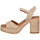 Zapatos Mujer Sandalias Popa 74644 Beige