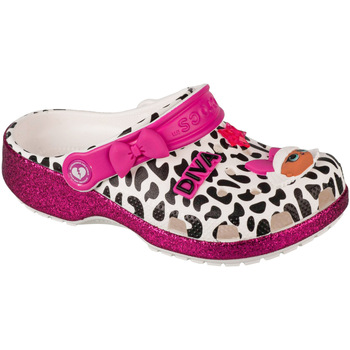 Zapatos Niña Pantuflas Crocs LOL Surprise Diva Girls Classic Clog Blanco