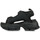 Zapatos Mujer Sandalias Buffalo Binary Track Negro