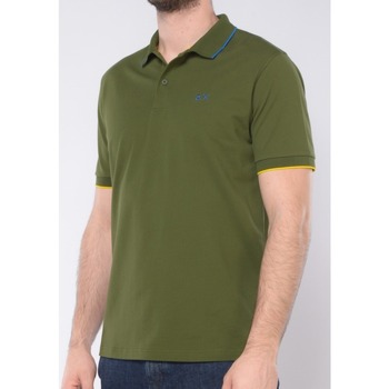 textil Hombre Tops y Camisetas Sun68 A34113 Verde