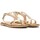 Zapatos Mujer Zapatos de trabajo Wonders SANDALIAS PLANAS  JIMENA A-7930 ORO Oro