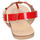 Zapatos Mujer Sandalias Pregunta EX61 Rojo