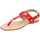 Zapatos Mujer Sandalias Pregunta EX61 Rojo