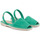 Zapatos Mujer Bailarinas-manoletinas Castell MENORQUINA MUJER  1097 Verde