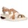 Zapatos Mujer Sandalias Pitillos 2801 Mujer Cuero Marrón