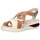 Zapatos Mujer Sandalias Pitillos 2801 Mujer Cuero Marrón