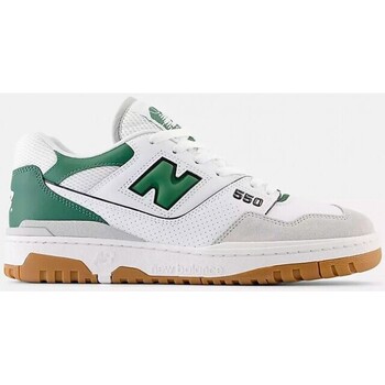 Zapatos Hombre Deportivas Moda New Balance B550 ESB White Green Multicolor