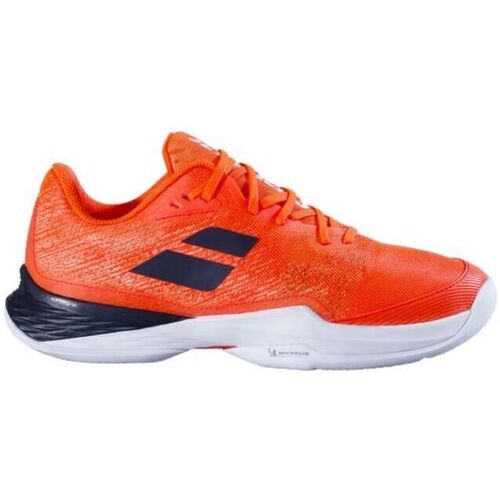Zapatos Hombre Tenis Babolat Zapatos de tenis Jet Mach 3 Hombre Strike Red/White Naranja