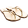 Zapatos Mujer Sandalias MICHAEL Michael Kors 40T2AEFA1M-PALE GOLD Oro