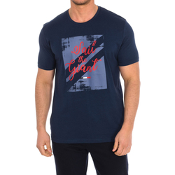 textil Hombre Camisetas manga corta Daniel Hechter 75114-181991-680 Marino