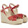 Zapatos Mujer Sandalias La Valeta Espadrilles Femme   Carina Rojo Rojo