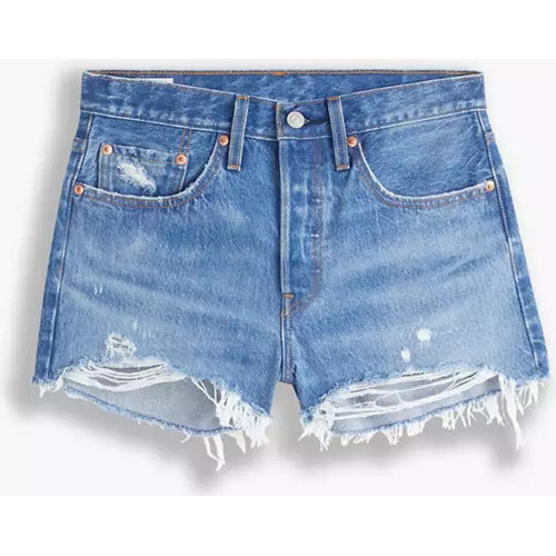 textil Mujer Shorts / Bermudas Levi's 563270081 Azul