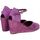Zapatos Mujer Sandalias La Valeta Espadrilles Femme   Leticia Morado Violeta