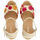 Zapatos Mujer Sandalias La Valeta Camelia peep toe Beige