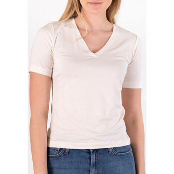 textil Mujer Tops y Camisetas Pennyblack T-SHIRT CON SCOLLO A V Art. MINOS 