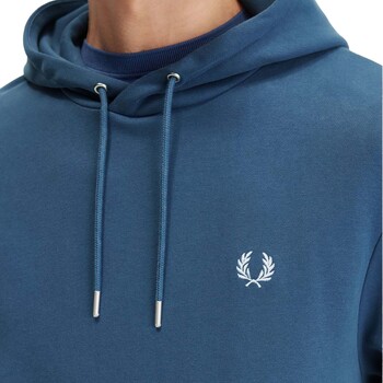 Fred Perry Fp Tipped Hooded Sweatshirt Azul