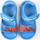 Zapatos Niños Derbie & Richelieu Huran Chanclas  Spiderman SM14307 Azul Azul