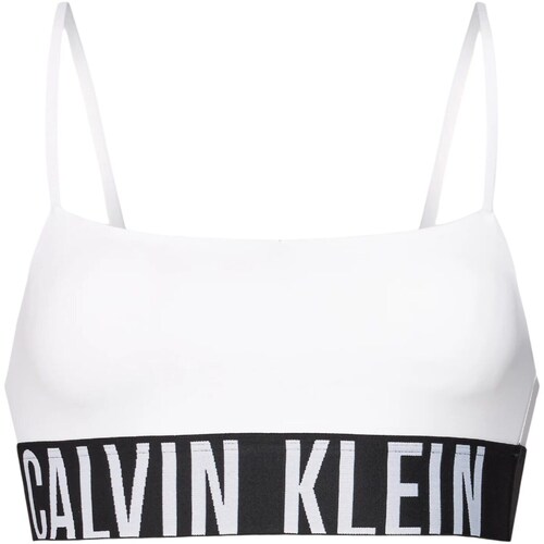 textil Mujer Bañador por piezas Calvin Klein Jeans 000QF7631E Blanco