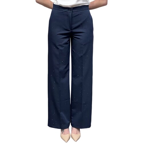textil Mujer Pantalones con 5 bolsillos Vicolo TB1157 Azul