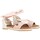 Zapatos Mujer Sandalias Popa CAPRI SERRAJE MS18102 Rosa