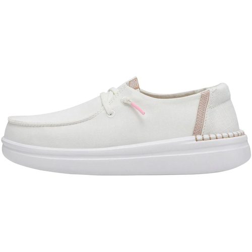 Zapatos Mujer Deportivas Moda HEYDUDE 40074-1K8 Blanco