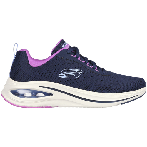 Zapatos Mujer Deportivas Moda Skechers 150131 NVMT Azul