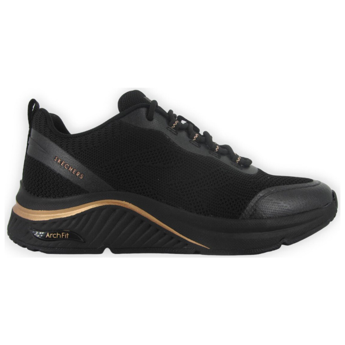 Zapatos Mujer Deportivas Moda Skechers 155567 BBK Negro