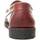 Zapatos Hombre Mocasín Purapiel 89143 Rojo