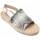 Zapatos Mujer Sandalias Leindia 89363 Gris