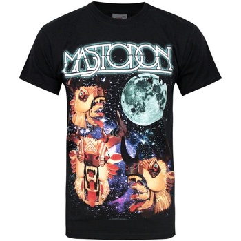 textil Hombre Camisetas manga larga Mastodon Interstella Hunter Negro