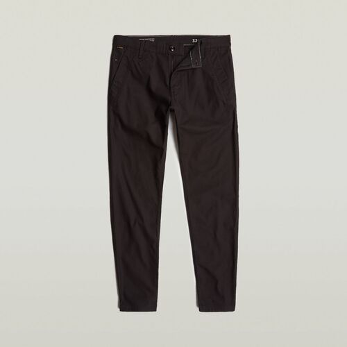 textil Hombre Pantalones G-Star Raw D21038-D305 BRONSON 2.0 CHINO-6484 BLACK L.30 Negro