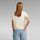 textil Mujer Tops y Camisetas G-Star Raw D24512-C812 RAGALAN-G286 ANTIQUE WHITE Blanco