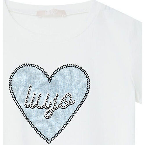textil Niña Tops y Camisetas Liu Jo Camiseta con corazón Rosa
