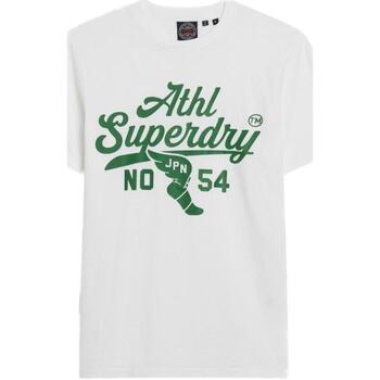 textil Hombre Camisetas manga corta Superdry M1011899A Blanco