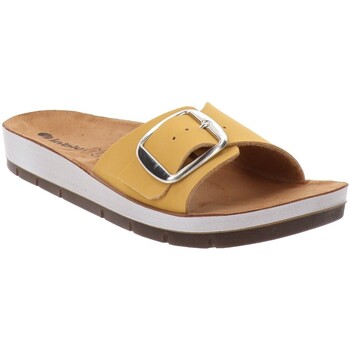 Zapatos Mujer Zuecos (Mules) Inblu CP000041 Amarillo