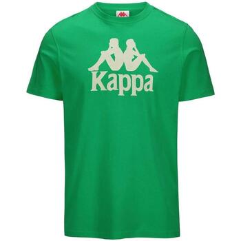textil Hombre Camisetas manga corta Kappa 304KPT0-EW7 Verde