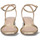 Zapatos Mujer Sandalias Exé Shoes SANDALIA TACÓN EMMA-325 GOLD DORADO 